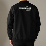 ADA Stadium Jumper Black Baseball Jacket