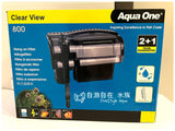Aqua One Clear View Hanging Tank Filter (Multiple Sizes)