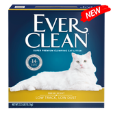 EverClean Low Dust, Low Track Blue Diamond low dust coarse cat litter (slightly scented)