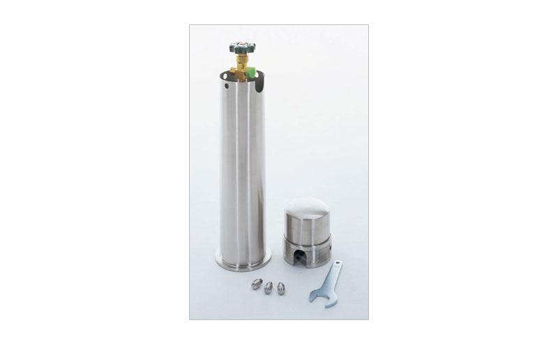 Ada Tower 20 Stainless Steel Case Giant Tower Type Large Gas Cylinder Set / 20 Stainless Steel Case Only #101-113