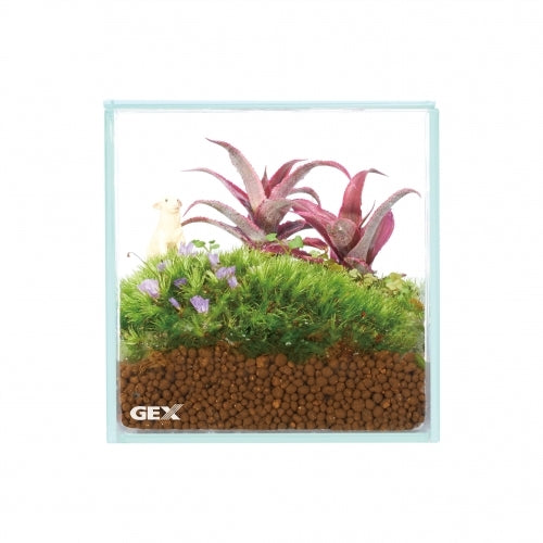 GEX Glassterior Fit 100 CUBE Fish Tank (10X10X10cm) #8624