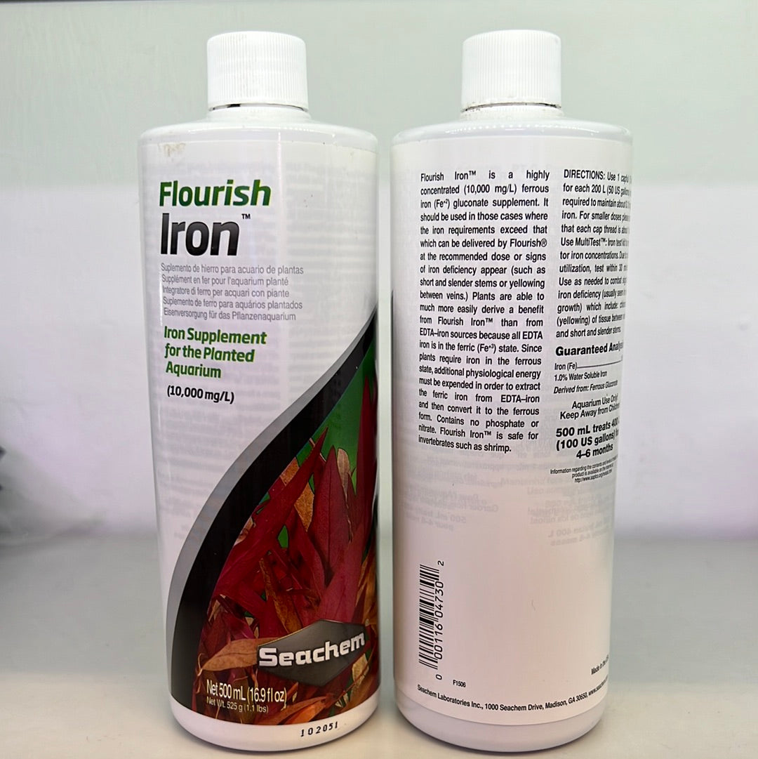 Seachem Flourish Iron 鐵質補充劑 500ml